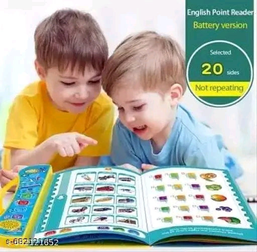 Kids Interactive Talking Study Book – English Letters, Words, Numbers & Phonics Learning Educational Toy for Toddlers