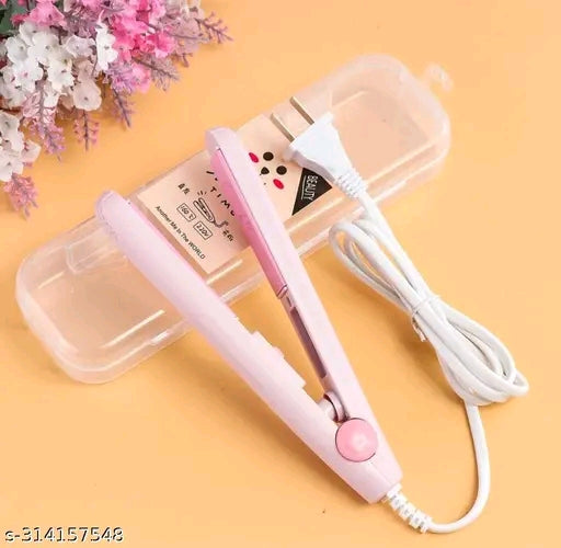 Mini Hair Straightener for Women – Portable Ceramic Hair Straightening Iron for Travel & Daily Styling