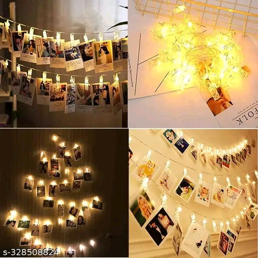 Star LED String Lights 3M – Warm White Decorative Fairy Lights for Home, Bedroom & Festival Decoration